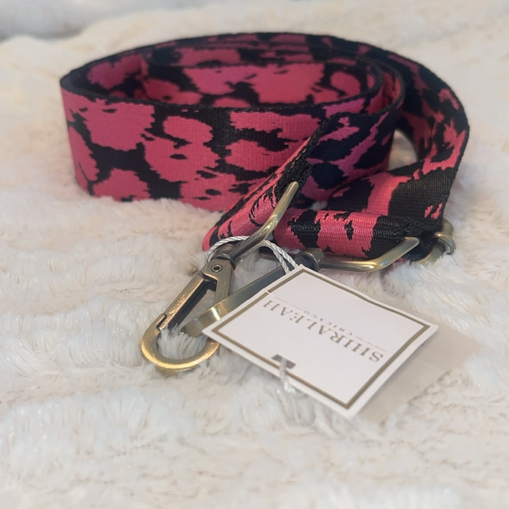 Leopard Guitar Strap for crossbody.